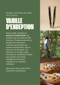 GOUSSES DE VANILLE BOURBON NOIRE GOURMET
