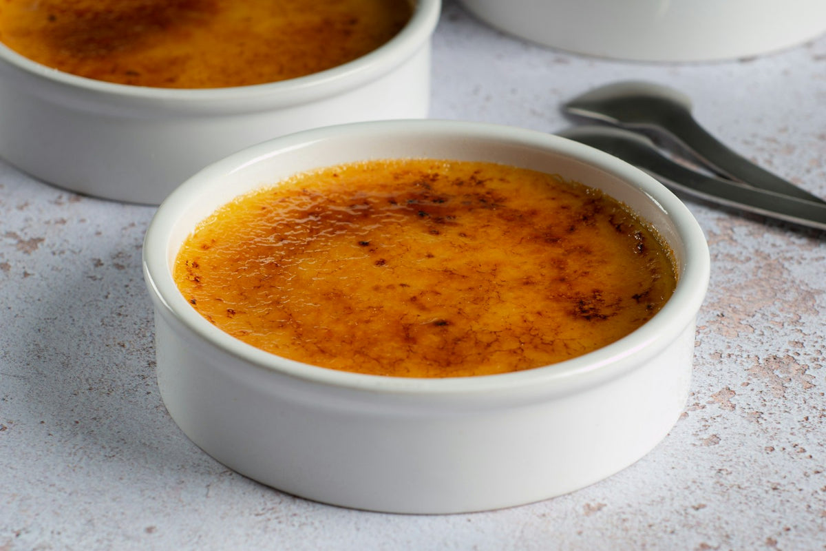Crème brûlée à la vanille