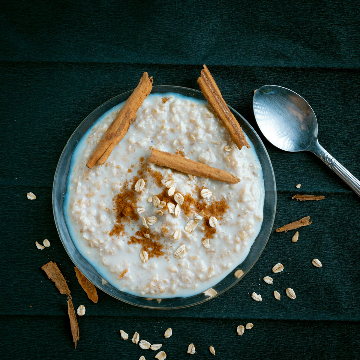 Riz au lait à la vanille et à la cannelle